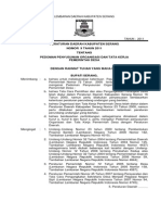 Perda No. 9 Tahun 2011 Tentang Pedoman Penyusunan Organisasi Dan Tata Kerja Pemerintah Desa PDF