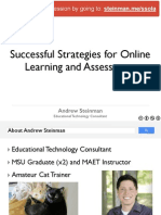 Successful Strategies For Online Learning and Assessment