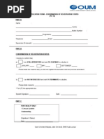 Application Form - Confirmation of Registration Status (PG 12)