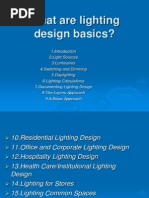 Lighting Design Basics