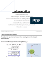 Sedimentation