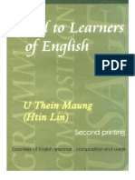 ဦးသိန္းေမာင္ - Aid To English Learners