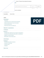 Pla Docent - Tècniques de Desenvolupament de Programari