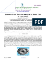 51A - Structural and Thermal Anasy of Disc Brake