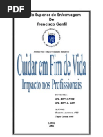 Cuidar em Fim de Vida - Impacto nos Profissionais