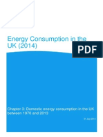 Chapter 3: Domestic Energy Consumption in The UK Between 1970 and 2013