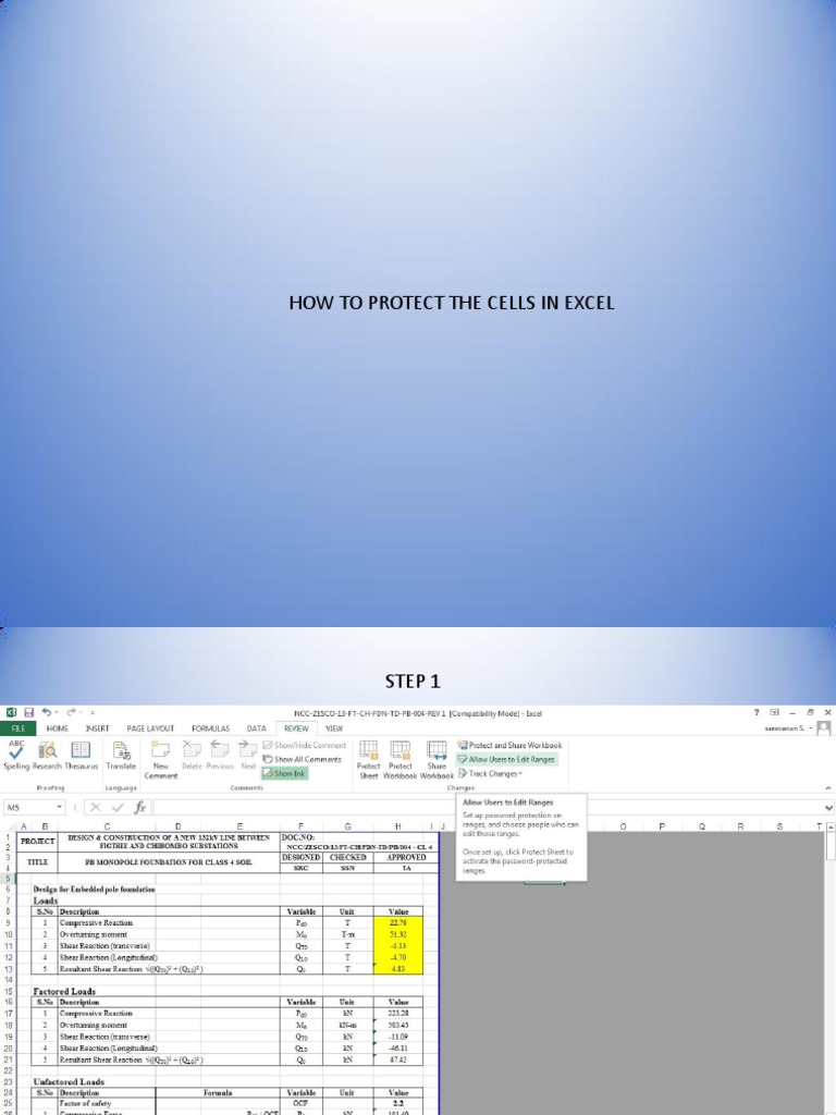 Excel Cell Protection Guide | PDF