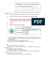 1.1.1 Ficha de Trabalho - A Península Ibérica Na Europa e No Mundo (1) - Soluções PDF