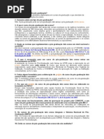 O Que é Um Curso de Pós