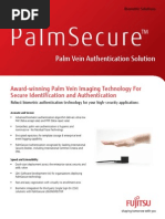 Palmsecure Datasheet