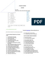 Frequency Adverbs Answers