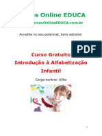 Curso Introdu o Alfabetiza o Infantil