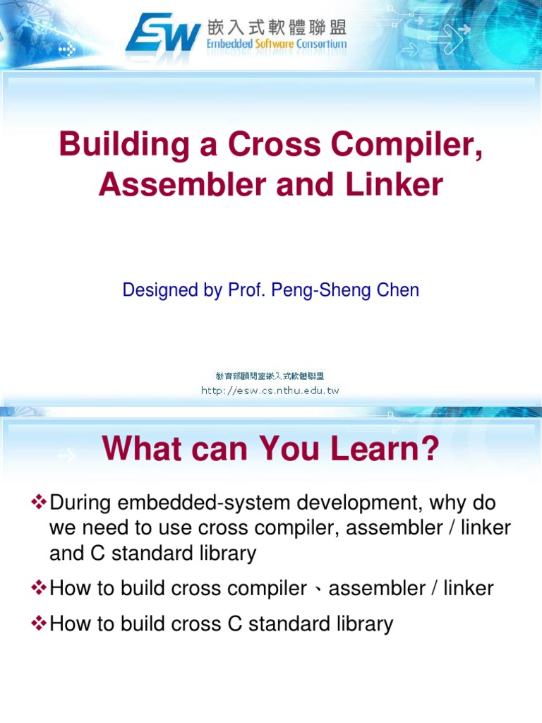Building a Cross Compiler for Embedded Systems | PDF | Compiler ...