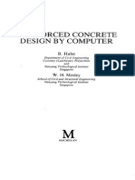 Reinforced Concrete Design by Computer - R. Hulse and W.H. Mosley