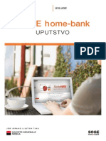 SoGe Home Bank Uputstvo