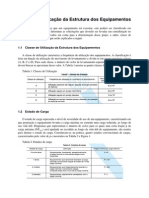 RelatórioClassificação da Estrutura dos Equipamentos