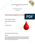 Practica de Toma de Muestras sanguíneas por vía venosa