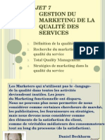 Sujet Vii-le Management Marketing Des La Qualite