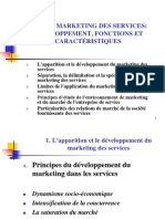 Sujet I-Le Marketing de Services - Evolution, Fonctions Et Particularites