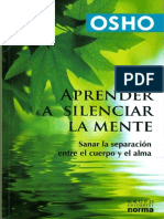 Aprender-A - Silenciar-La-Mente-Osho PDF