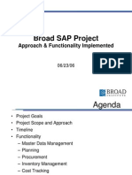 Broad SAP Functionality SAPBIZ