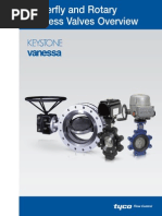 Catalog Keystone Butterfly Valve | PDF | Valve | Mechanical Engineering