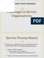 Service Operations Assignment