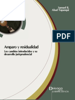 Amparo y Residualidad. Los Cambios Introducidos y Su Desarrollo Jurisprudencial