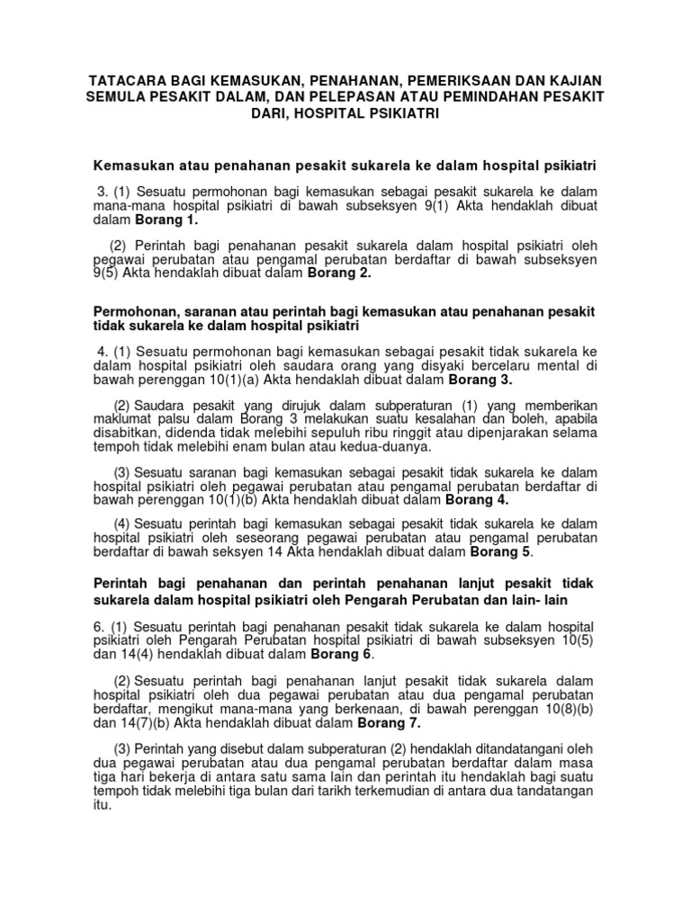 Tatacara Bagi Kemasukan Pdf