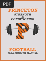 Download Princeton Football SUMMER MANUAL 2014 by brownsj1983 SN245531744 doc pdf