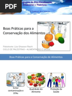 Boas Praticas Para a Conservacao Dos Alimentos