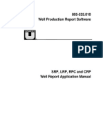 805-525.010 Well Production Report Software