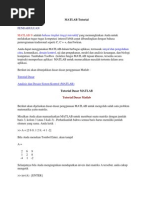Download MATLAB Tutorial Untuk PengPro by Nabila Agnasia Desmara SN245533804 doc pdf