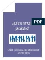 Qué Es Un Proceso Participativo