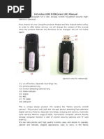 Download Hd video USB DISKmini U8 Manual by thommcsi2013 SN245543320 doc pdf