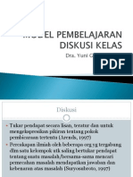 Model Pembelaj Diskusi