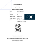 Laporan Praktikum Kimia Fisik Viskositas Cairan Sebagai Fungsi Suhu