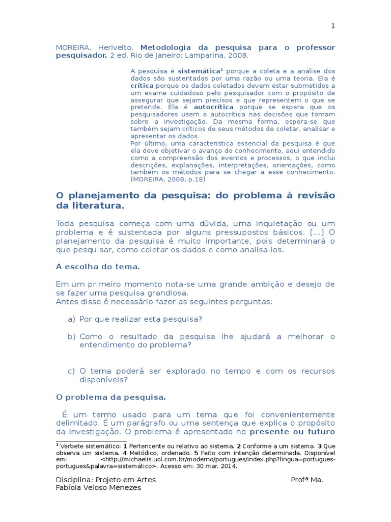 Como Fazer Uma Revisão Da Literatura Considerações Teóricas E Práticas