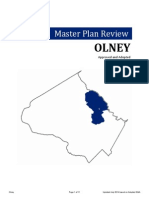 Master Plan Review: Olney