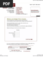 School Budget - Developing a School Budget