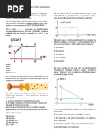 Questões Sobre Termodinâmica