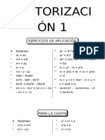 1S Factorización I