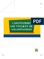 construindo um projeto de voluntariado