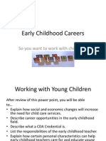 Early Childhood Careers