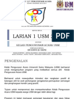 Kertas Kerja Larian 1 Usm