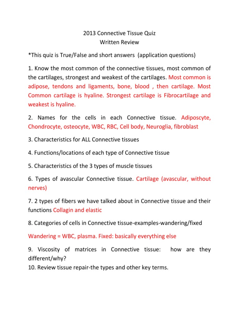 Unlock Connective Tissue Interactive Labeling Quiz - 09lvtgr