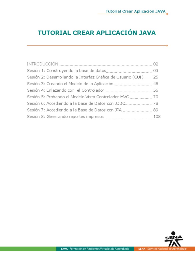 DescargableJava PDF | PDF | Java (lenguaje de programación) | Tabla ...