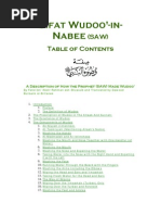 Sifat Wudoo'-in-Nabee: A Description of How The Prophet (SAW) Made Wudoo'