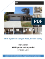 Sycamore Canyon RD Report