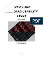 Eve Online Killboard Usability Study